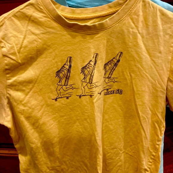 Nike | Shirts | Nike Sb Yellow Tshirt 